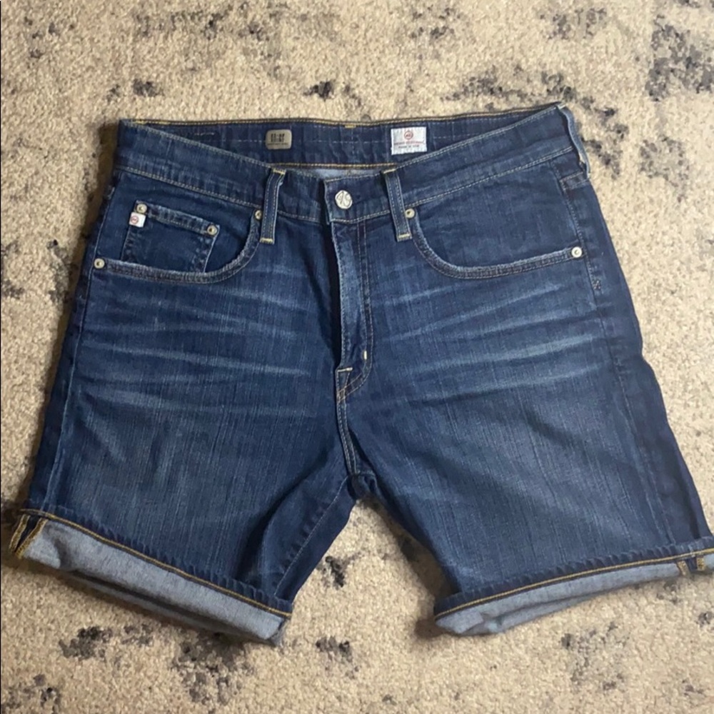 AG denim shorts